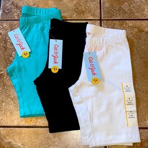 NWT 3 girls, size 6-6x, Cat & Jack Bike Shorts